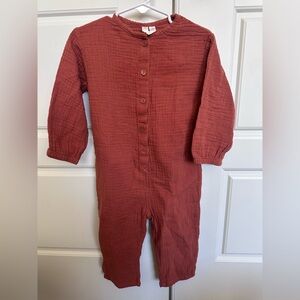 ARKET terracotta outfit